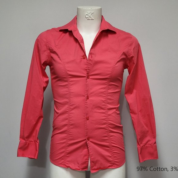 Mens Dress Shirt Long Sleeved - Picture 1 of 5